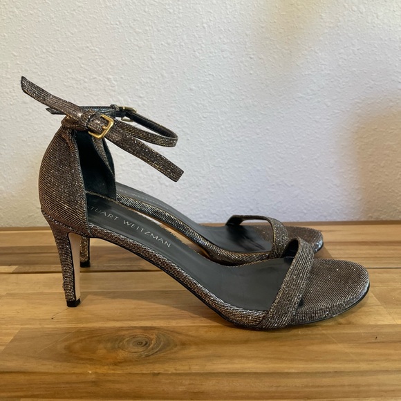 Stuart Weitzman Nunaked Pyrite Nocturn, 9.5 - Picture 10 of 14